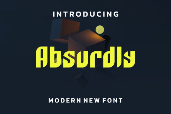 Absurdly: A Bold Display Font for Modern Branding