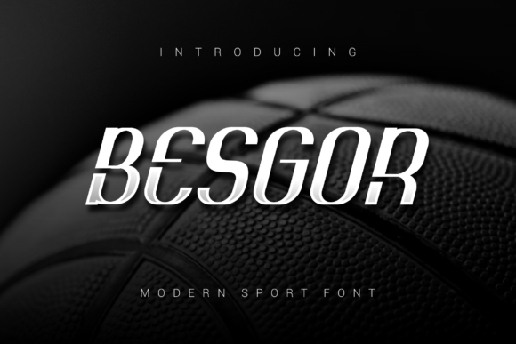 Besgor: A Bold Display Font for Memorable Branding