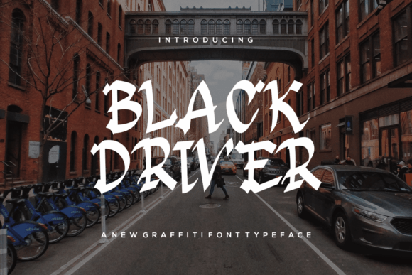 Black Driver: A Bold Display Font for Impactful Branding
