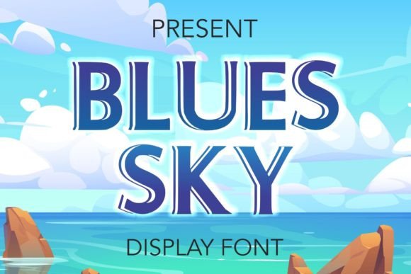 Blues Sky: A Breath of Fresh Air in Display Fonts for Modern Editorial Design