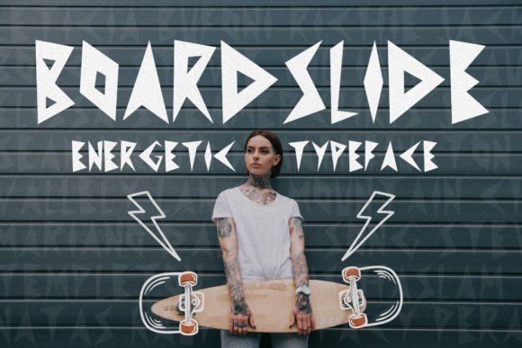 Boardslide: A Bold Display Typeface for Modern Editorial