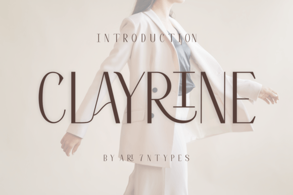 Clayrine: A Modern Display Font for Your Brand