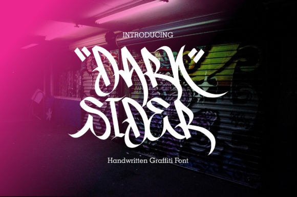 Dark Sider: The Urban Display Font for Bold Marketing