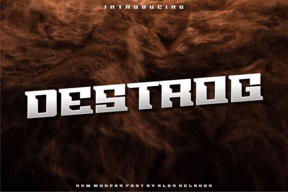 Destrog: The Modern Display Font for Marketers