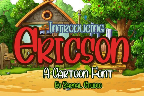 Ericson: A Quirky Display Font for Bold Branding