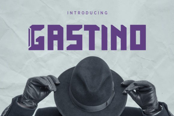 Gastino: A Unique Display Font for Editorial Design