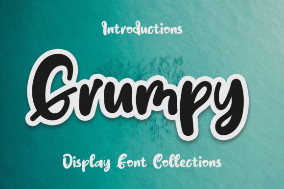 Grumpy: The Playful Display Font for Your Brand