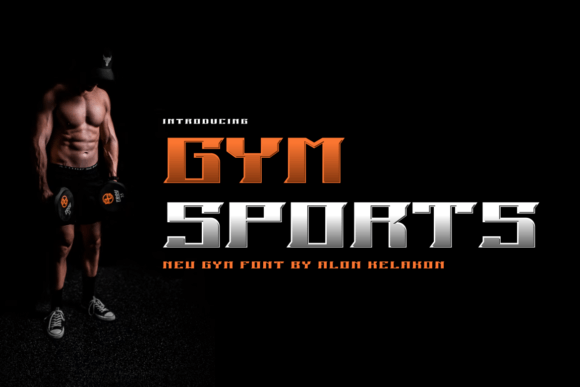 Gym Sports: A Modern Display Font for Marketers
