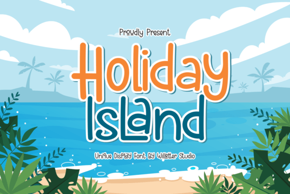 Holiday Island: A Handwritten Font for Your Brand