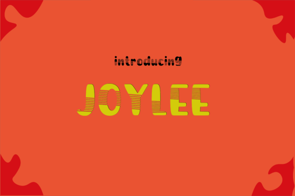 Joylee: A Playful Display Font for Bold Marketing Visuals