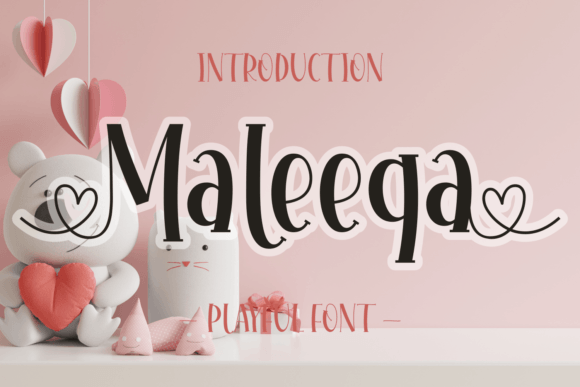 Maleeqa: A Whimsical Display Font for Your Brand
