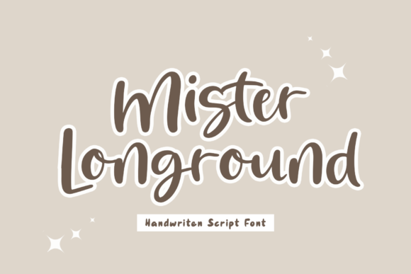 Mister Longround: A Handwritten Display Font for Campaigns