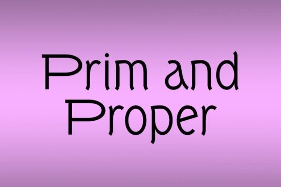 Prim and Proper: A Clean Display Font That Elevates Your Brand