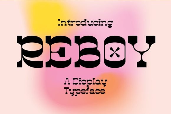 Reboy: A Bold Display Font for Scroll-Stopping Digital Campaigns