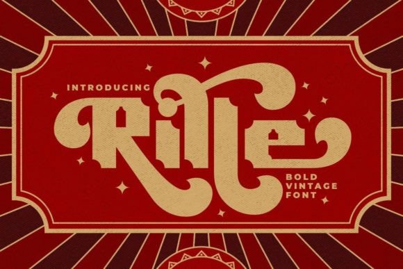 Rille: A Display Font That Elevates Your Small Business Branding