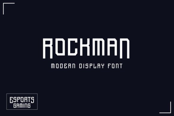 Rockman: A Bold Display Font for Modern Editorial Design