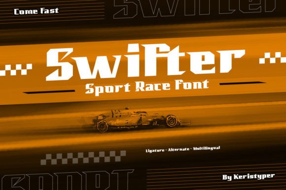 Swifter: A Dynamic Display Font for Editorial Design
