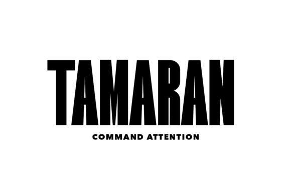 Tamaran: A Modern Display Font for Bold Branding