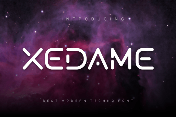 Xedame: A Modern Display Font for Editorial Design